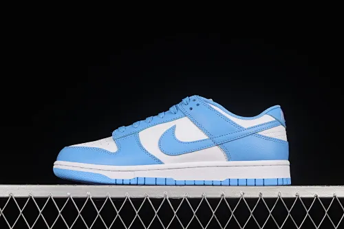 All categories Nk SB Dunk Series Nk SB Dunk Low Low-top sneakers Pure original version Nk Dunk Low "University Blue" white blue North Carolina white and blue Dunk series low-top casual sports skateboard shoes DD1391-102